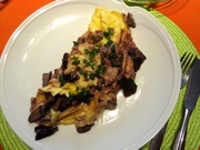 Omelette mit Schweinsohren