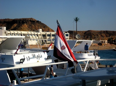 Im Hafen Sharm el Sheikh
