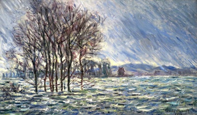 Claude Monet - Hochwasser 1881