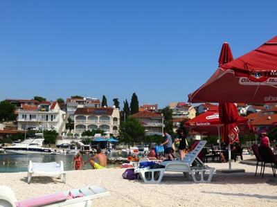 Strandleben in Okrug