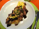 Omelette mit Schweinsohren