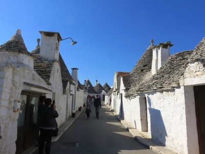 Stadt der Trullis