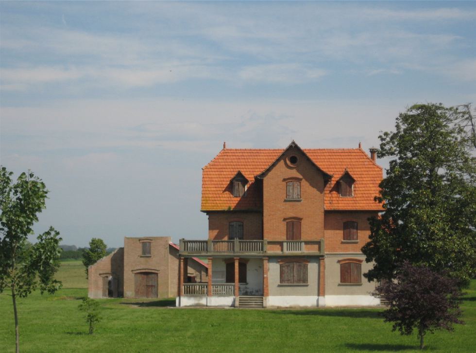 Ein gepflegter Gutshof