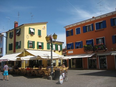 Unser Eisgeschäft in Caorle
