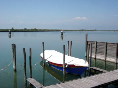 In der Lagune vor Cavallino