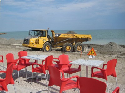 Unser Strand - in Arbeit . . .