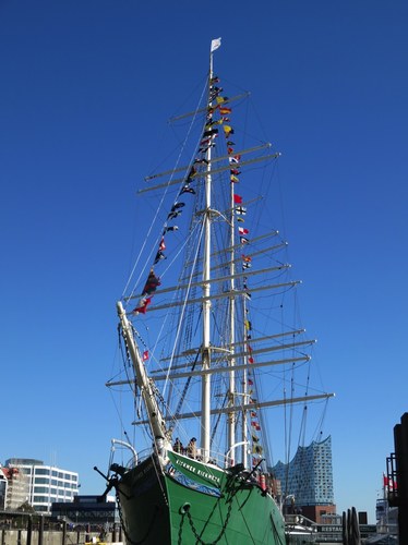 Der begehbare Segler Rickmer-Rickmers