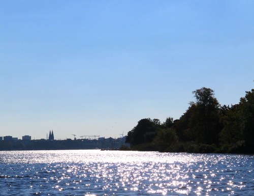 In der Außenalster