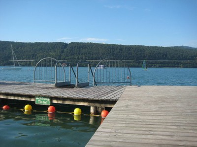 Seebad in Schiefling