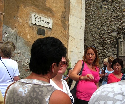 Unsere bisher Beste in Taormina